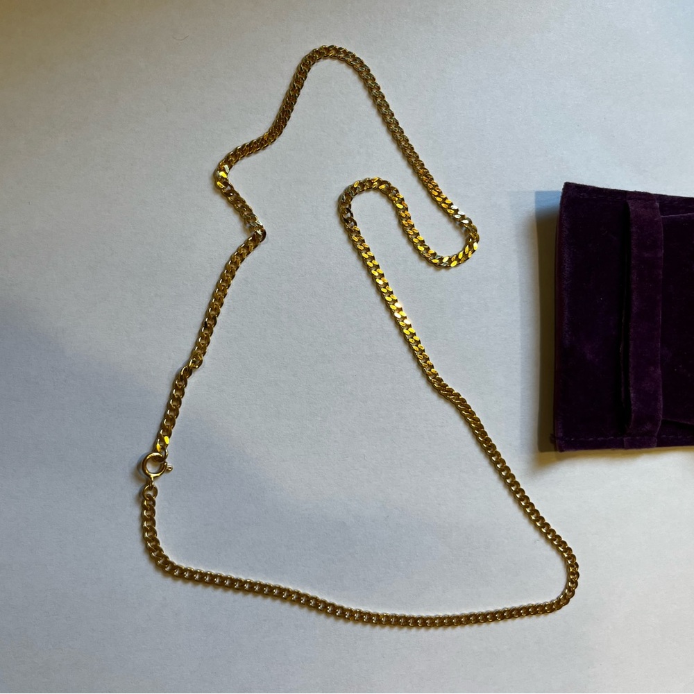 Barbora gold plated silver 925 Chain Necklace